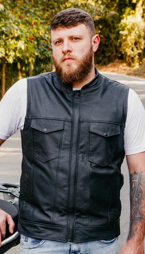 Colete Masculino Sons Of Anarchy | Parcelamento sem juros