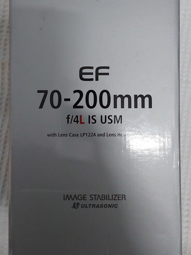 Lente Canon Ef 70-200mm F/4l Is Usm