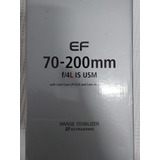 Lente Canon Ef 70-200mm F/4l Is Usm Com Nota Fiscal
