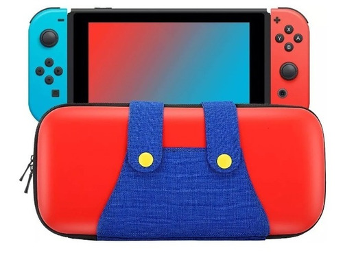 Bolso Estuche De Mario Nintendo Switch V1/v2 Mario Bross 