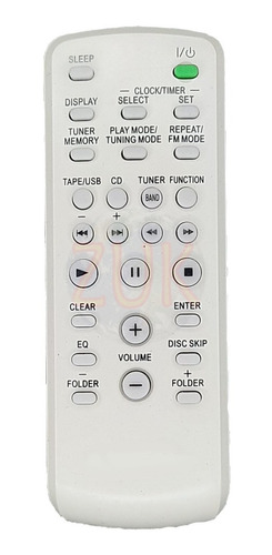 Control Equipos Musica Para Sony Hcd-nez5 Cmt-nez3 Bx1 Zuk