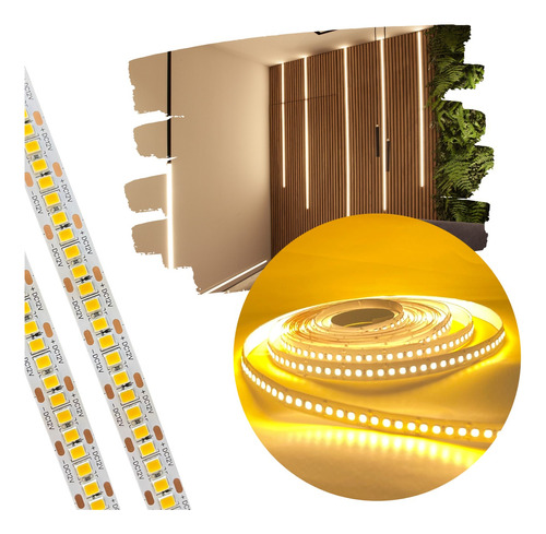 Fita Led Profissional 22w/m 12v 3000k 4000k 6000k 2400lm/m