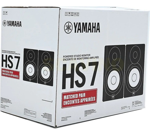 Yamaha Monitores De Estudio Hs7mp (par) Rjd Galerías
