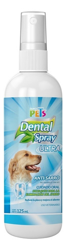 Spray Dental Antisarro Para Perro Ultra 125ml Fancy Pets Sabor Menta