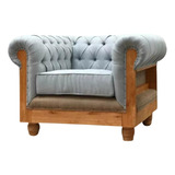 Sillon Chesterfield 1 Cuerpo Talampaya Ecocuero Colores