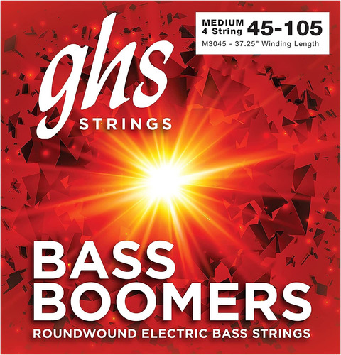 M3045 Bass Boomers De 4 Cuerdas, Cuerdas De Bajo Eléct...