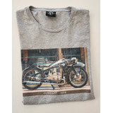 Remera Kevingston Gris Usada Impecable 