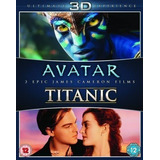 Avatar Titanic Pelicula James Cameron 3d Blu-ray + Blu-ray