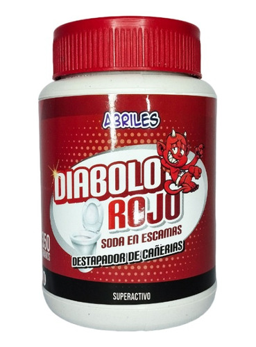 Diábolo Rojo Destapador Cañería - L a $40