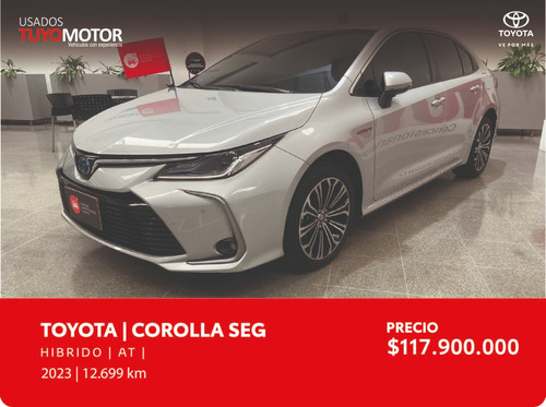 Toyota Corolla Seg Hibrido 2023