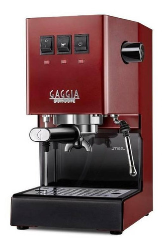 Cafetera Gaggia Classic Color Vibes Ri9480 Semi Automática Cherry Red Para Expreso Y Cápsulas Monodosis 220v