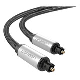 Cable Audio Fibra Optica Digital Toslink Premium 1.5m Ugreen