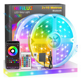 Tira De Luces Led App Bluetooth Control Rgb 20m (2x10m)