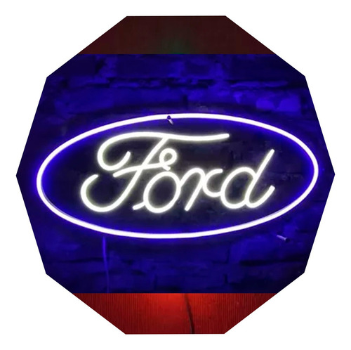Cartel Neón Led Ford - Marcas - Decos - Quinchos 
