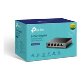 Switch Tp-link Tl-sg1005p Poe 5 Puertos Gigabit 56w