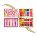 Set Paleta De Sombra 30 Colores Maquillaje+ Glitter Multiuso