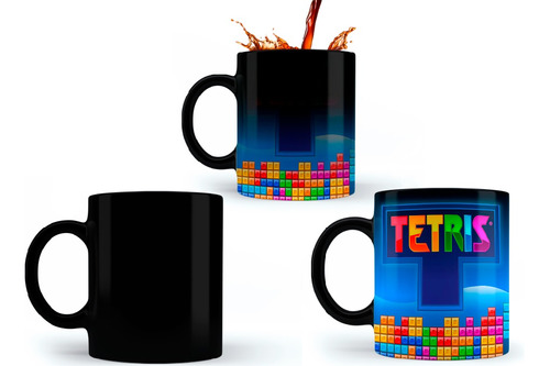 Taza De Cerámica Magica Tetris Exclusiva Importada Art Mt 8