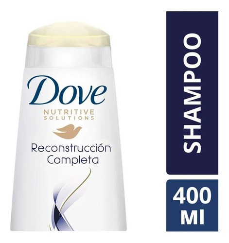 Pack X 3 Shampoo Dove Reconstrucción Completa 400ml 