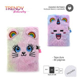 Diario Intimo Peluche Con Candado Trendy 15034