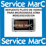 Plato De Microondas Atma Md 809  923 Ge Bgh 223d De 27cm