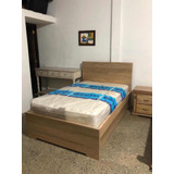 Cama En Roble Macizo 1.20*1.90