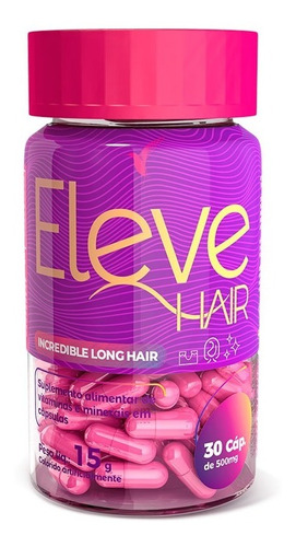 Vitamina Para Cabelo Eleve Hair 1 Mês