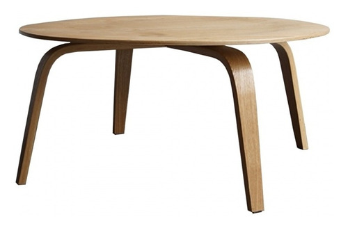 Mesa Ratona De Living Madera Diseño Eames - Plywood