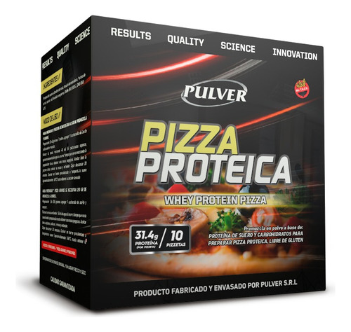 Pizza Proteica Pizzetas Comida Saludable Sin Tacc - Pulver