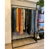 Arara De Roupas Estilo Industrial,  Organizador Closet