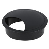 Passa Fio Organizador 46mm Preto 5 Unidades