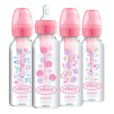 Biberones Para Bebés, 8 Oz/250 Ml, Biberón Estrecho, Diseños