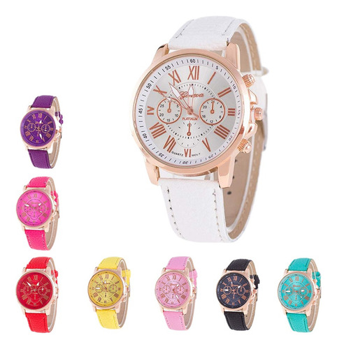 20 Triple Ojo Doble Capas Relojes Moda Mujer Regalo Mayoreo