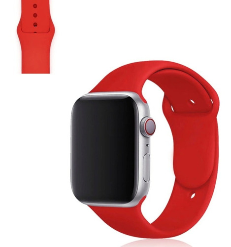 Correa Silicón Compatible Para Apple Watch Serie 42/44/45mm