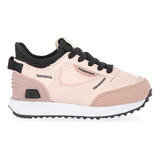 Zapatillas Topper Oldi Niña En Rosa Y Negro | Moov