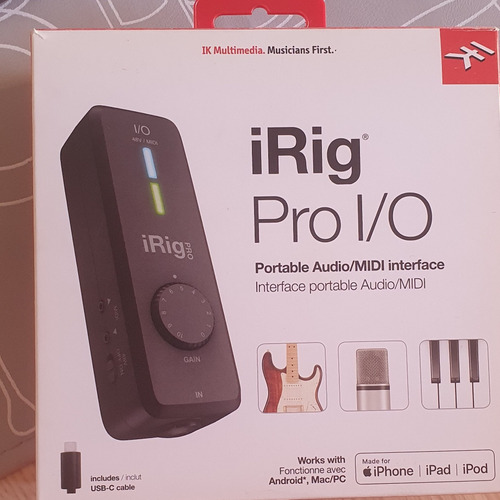 Ik Multimedia Irig Pro I/o  100 /240 