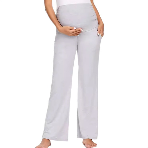 Pantalones De Maternidad De Cintura Alta / Ropa Maternal
