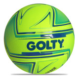 Balón Fútbol Golty Competencia Space Laminado No.3-verde Color Verde