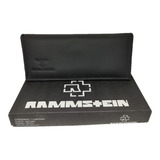 Cartera 100% Piel Dama Rock Rammstein En Caja