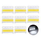 Faro Lateral 24v Colgante Led Cob Acoplado Camión Blanco X 8