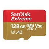 Tarjeta De Memoria Sandisk Micro Sd  Extreme 128gb Video 4k