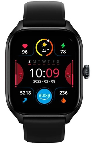 Smartwatch Reloj Inteligente Amazfit Gts 4 Negro 1.75 Gps