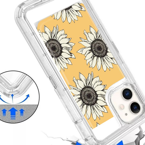 Funda Tricapa Rudo Acrigel De Girasoles Mar Mujer!!