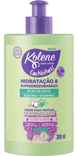 Creme Para Pentear Kolene Hidratação Desembaraçante 300ml