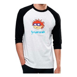 Playera Raglan Carlitos Rugrats Adulto Hombre