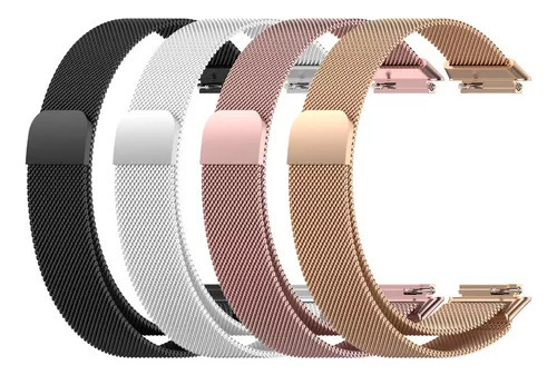 4 Correas De Reloj De Metal Para Huawei Band 7