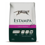 Alimento Estampa Plus Gato Adulto X 8 Kg