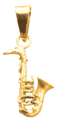 Dije De Oro 14 Kilates Saxofón