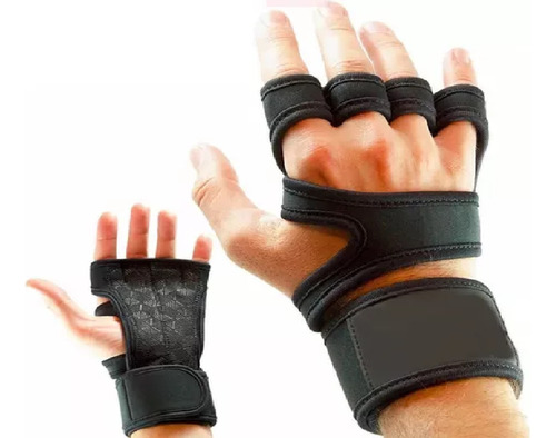 Guantes Calleras Muñequeras Gimnasio Pesas Gym Deporte