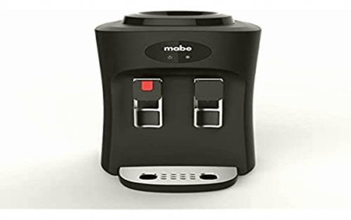 Mabe Emm2pn Dispensador De Agua De Mesa Con 2 Llaves, Negro