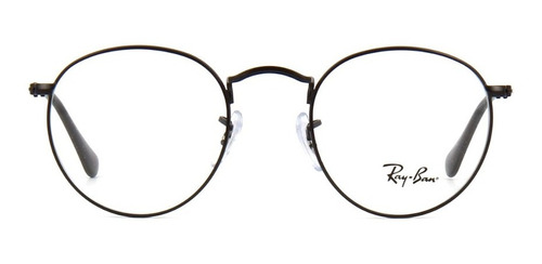 Óculos Rayban Original Round Metal Rb 3447 2503 53 Para Grau